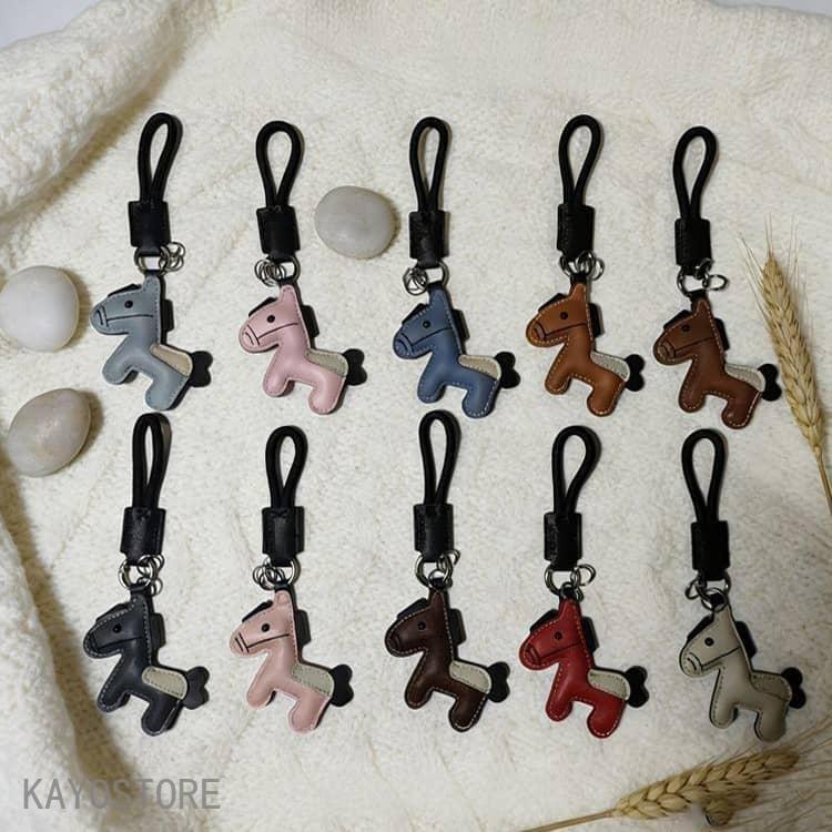 2個セット 馬 バッグチャーム ホース ブランド 雑貨 キーホルダー