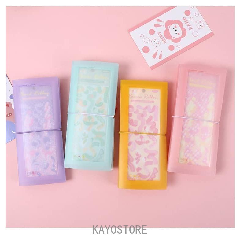 ステッカー収納ファイル 3冊セット 2冊セット シール 収納 ファイル 30ポケット 7.5x18cm コレクション