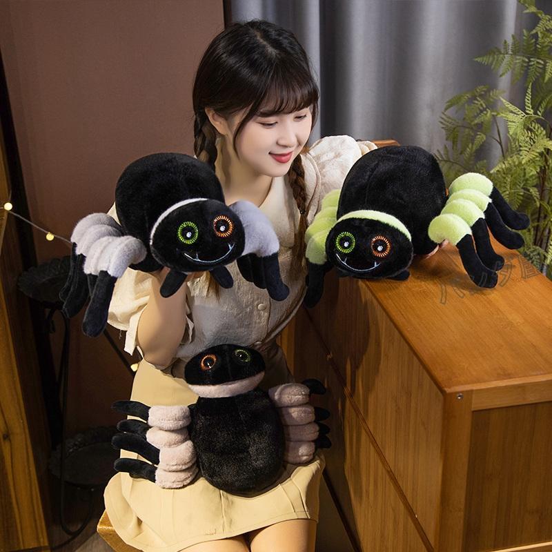 蜘蛛のぬいぐるみ ソフトシミュレーションスパイダーぬいぐるみ人形 