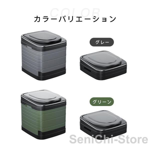 簡易トイレ 非常用 グッズ ポータブル 車中泊 キャンプ 折りたたみ トイレ 防災 介護 登山 避難 緊急 仮設 携帯 椅子 野外 便器 水洗 車内 凝固剤