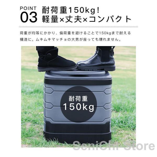 簡易トイレ 非常用 グッズ ポータブル 車中泊 キャンプ 折りたたみ トイレ 防災 介護 登山 避難 緊急 仮設 携帯 椅子 野外 便器 水洗 車内 凝固剤