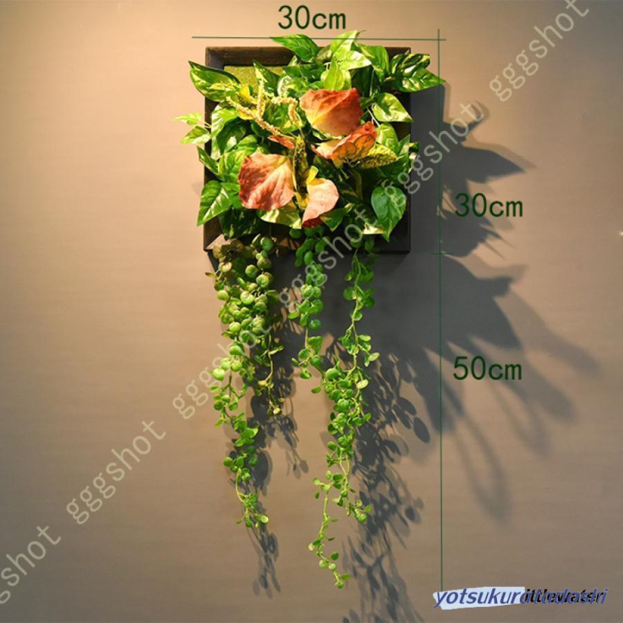 人工観葉植物 壁掛け フェイクグリーン 多肉植物 アイビー ハンギング アイビー 雑貨 アート 装飾 おしゃれ インテリア雑貨 かわいい リアル ナチュラル