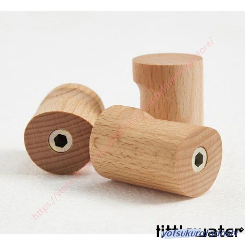 木製壁掛けフック（3個セット） フック 壁 フックセット 3/5個セット 壁掛け 木製 耐荷重10kg 強力