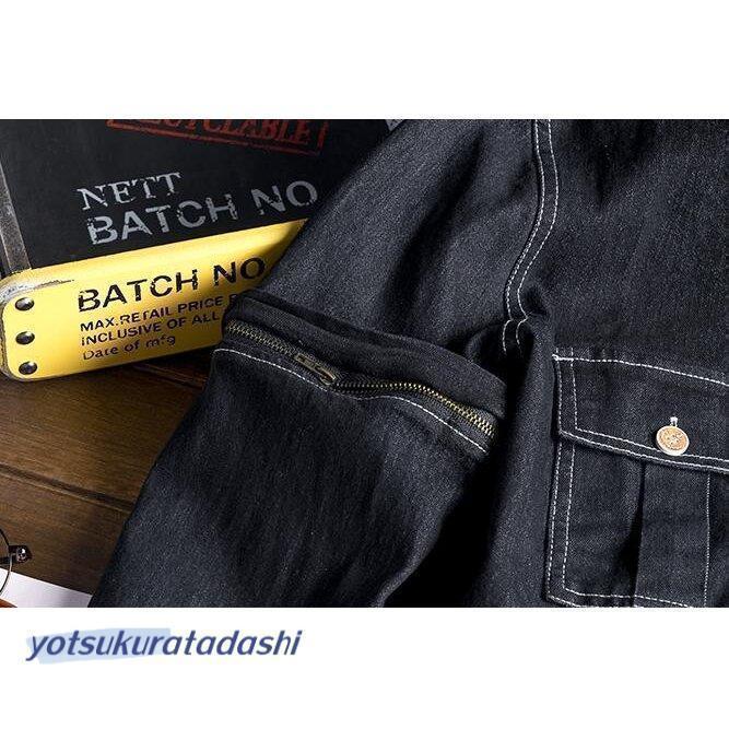 メンズサロペット オーバーオール デニム つなぎ オールインワン ペインター ワークパンツ カーゴ 個性 作業服