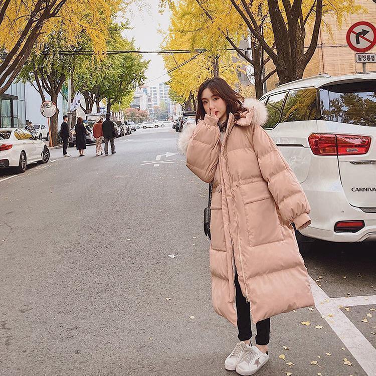 秋冬 ロングダウンコート レディース ダウンコート ロング フード付き