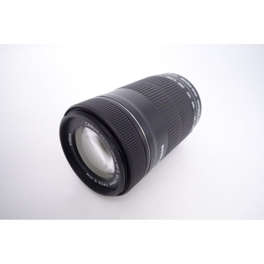 【極上品】キヤノン Canon レンズ EF-S 55-250mm F4-5.6 IS STM  [W2601057A]