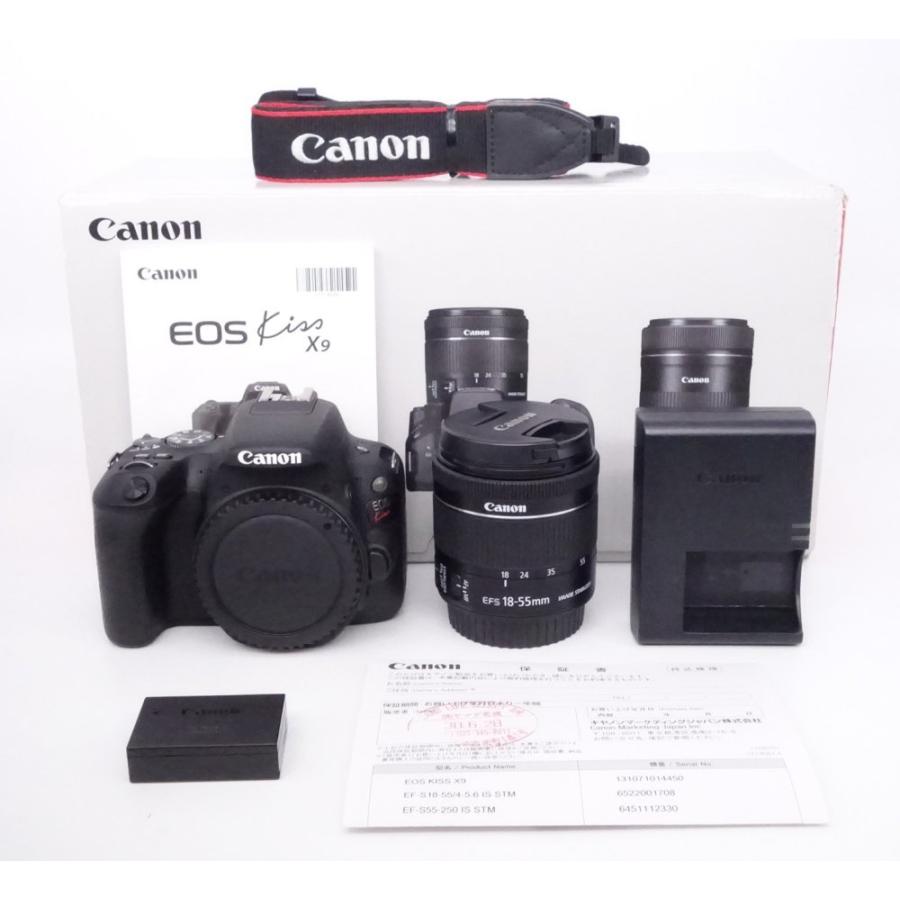 極上品】キヤノン Canon デジタル一眼レフカメラ EOS Kiss X9 ブラック 