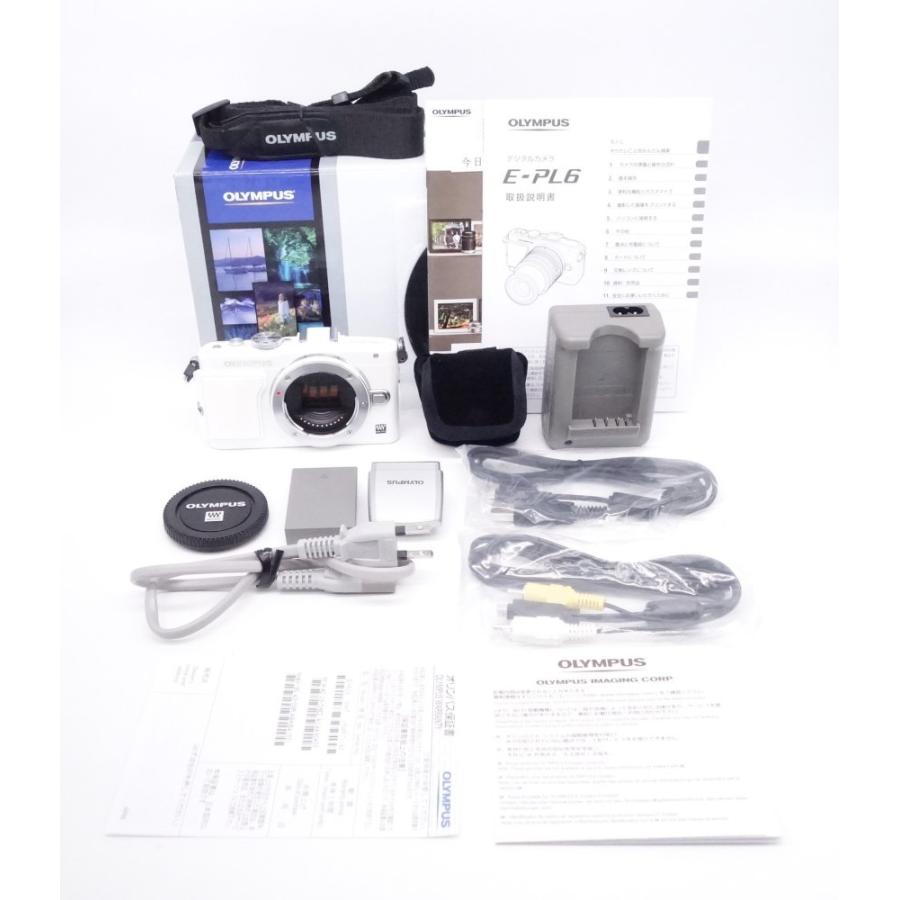 美品】オリンパス OLYMPUS ミラーレス一眼 PEN Lite E-PL6 ボディ