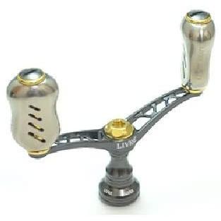 LIVRE(リブレ) リール ウイング100 Finoノブ シマノS2用 (ガンメタP+