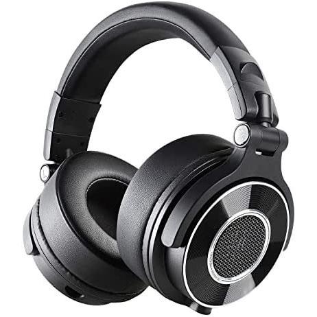 OneOdio Monitor60 ハイレゾ ヘッドホン 有線 モニターヘッドホン マイク付き ヘッドフォン 50mmドライバー 二穴接続 密閉型