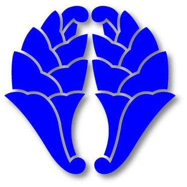 送料無料 家紋ステッカー 抱き杏葉紋 W100mm Kam1 飾屋工房 切り札屋 通販 Yahoo ショッピング