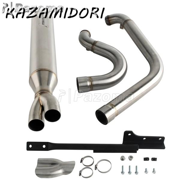 並行輸入品 フルレングス排気システム 1-3/ 4インチ〜 2インチ ヘッド