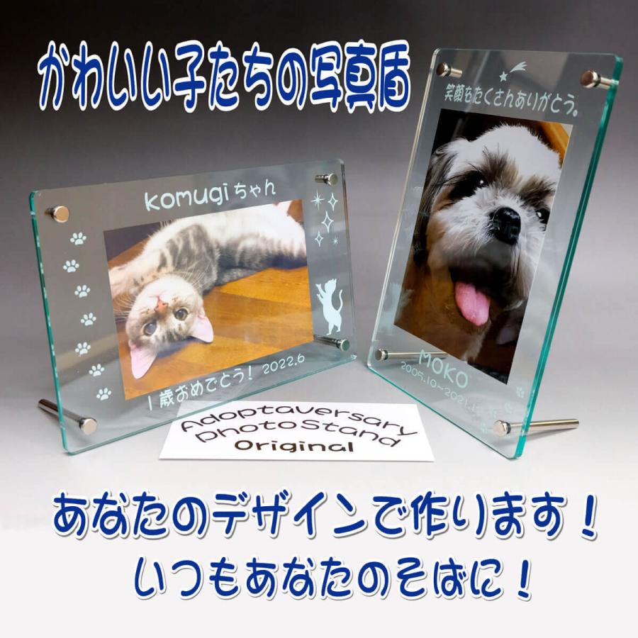 ペット 写真盾 Adoptaversary フォトスタンド 写真立て アドプタバー
