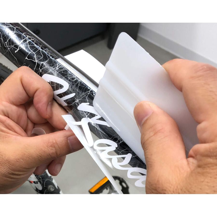 ステッカー 切り文字 作成 おしゃれ 自転車 名入れ カッティング