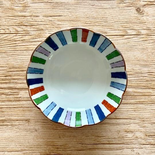 波佐見焼 小鉢 食器 赤 錦十草 おしゃれ ボウル 和食器 かわいい モダン 黄色 料理映え おすすめ カザリス食器店 通販 Yahoo ショッピング