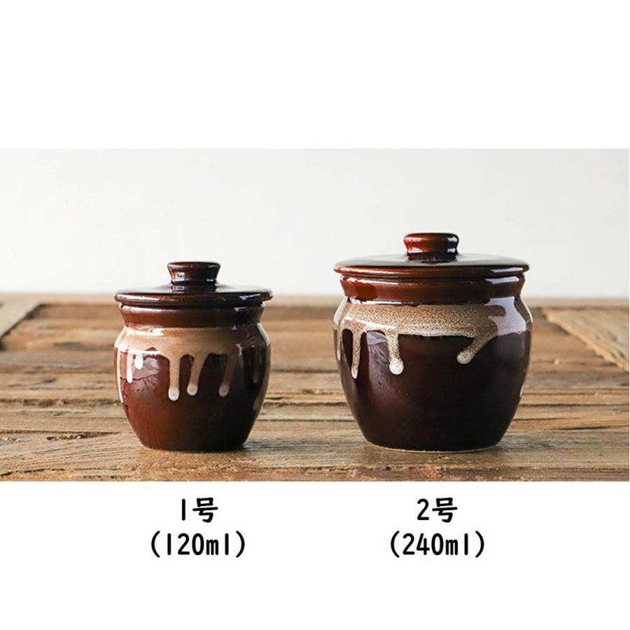 カメ壺 1号 保存容器 蓋付 梅干し 味噌 漬物 和食器 Tamaki おしゃれ かわいい 食洗機対応 電子レンジ可 7306 カザリス食器店 通販 Yahoo ショッピング