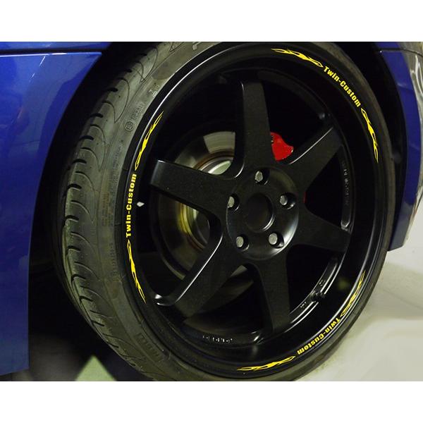 デザインホイールステッカーtype 9 15 インチ リムステッカー 送料無料 D915 飾屋 通販 Yahoo ショッピング