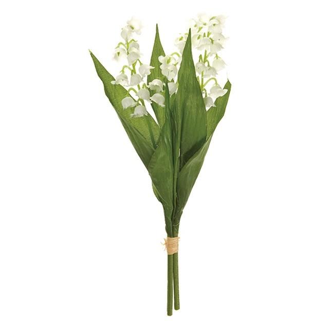 モニカすずらんバンドル ｗｈｉｔｅ 造花 フラワー すずらん T Fm0036 季節の飾り屋さん 通販 Yahoo ショッピング