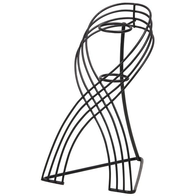 100 の保証 ワイヤーブーケスタンド クロ 黒 花器 花台 取寄せ品 Wantannas Go Id