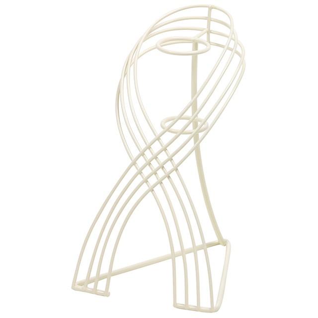 楽天カード分割 ワイヤーブーケスタンド ホワイト 白 花器 花台 取寄せ品