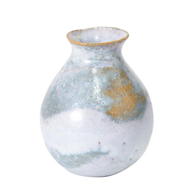 手びねり一輪 ホワイトライトブルー 花器 ベース 陶器 Tdlcw0mj015 0wh 季節の飾り屋さん 通販 Yahoo ショッピング