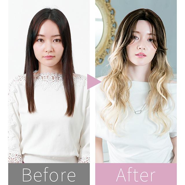 3061-d プリシラ　ウィッグまとめ売り　カツラ　フルウィッグ　未使用 プリシラ PRISILA ウイッグ A-715 シマーリッチカール フル