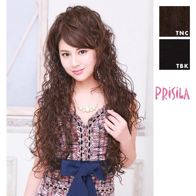 ウィッグ PRISILA ワッフル ハーフキャップウィッグクリクリドーリー