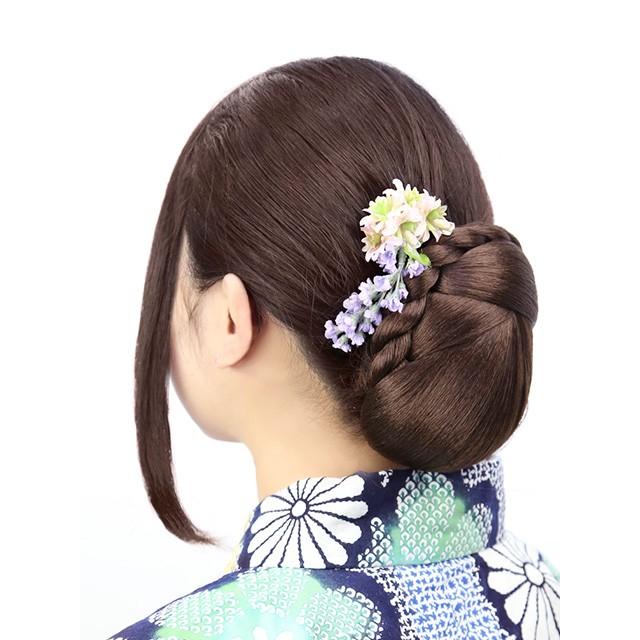 ウィッグ 和装 着物 モニョ フラメンコ シニヨン まとめ髪 プリシラ 和装シニヨンウィッグu 4 U 4 かざるや 通販 Yahoo ショッピング