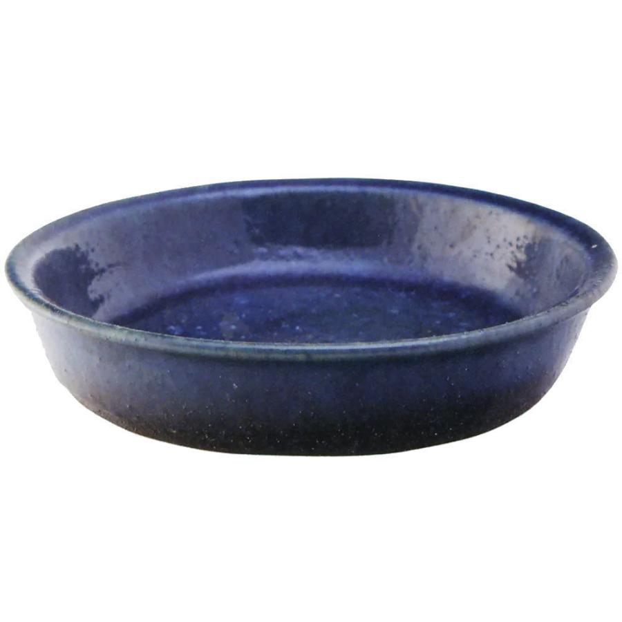 売り切れ必至！売り切れ必至！ブルー砂入丸水盤 15号（信楽焼き・陶器