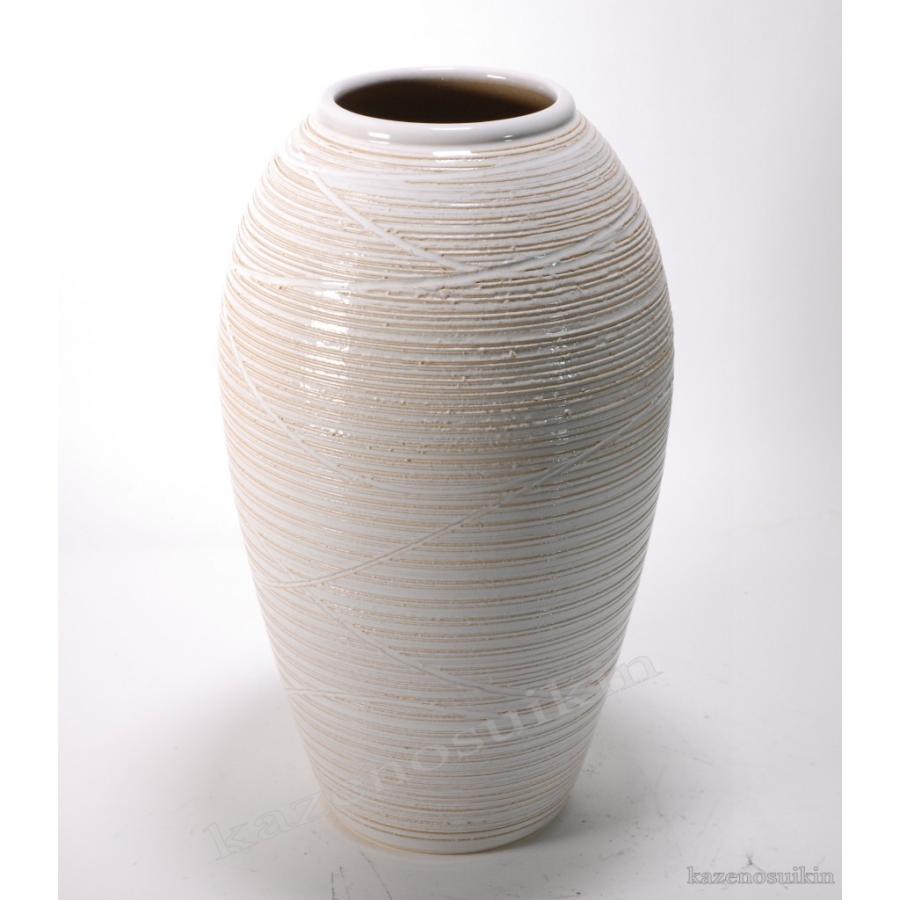 信楽焼】 花入れ 大型 古信楽窯変ひねり壺型花入 13号 （信楽焼・