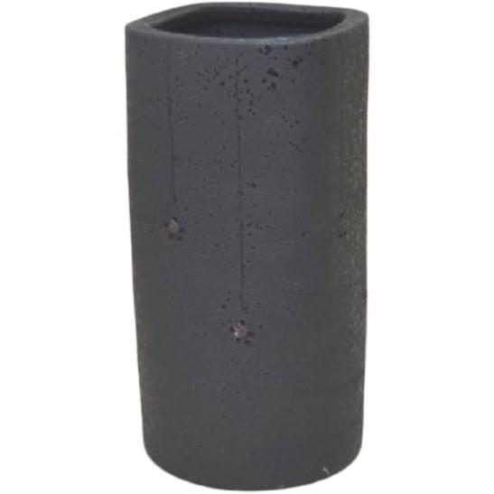 黒スパタ角型傘立立（信楽焼・陶器・傘立・梅雨・玄関・） : 風の水琴