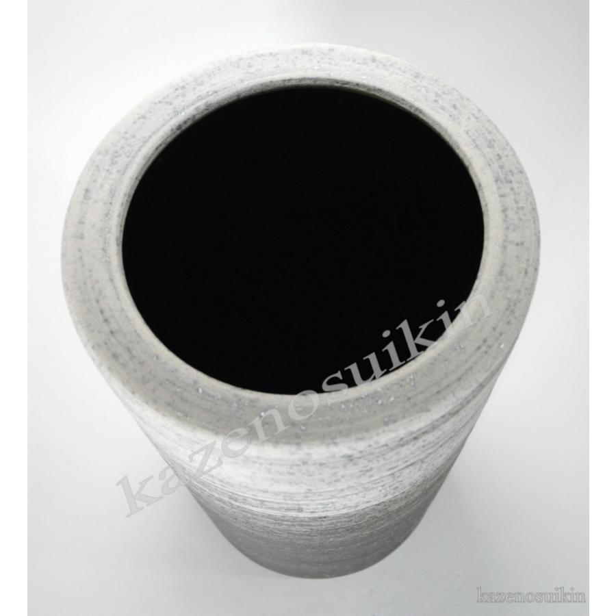 刷毛目傘立 （信楽焼き・陶器・傘立・梅雨・玄関・収納 B037-08