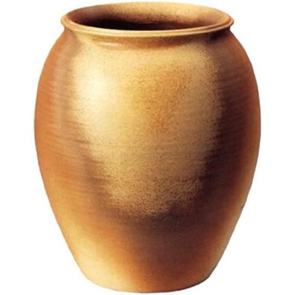 信楽焼傘立て 火色灰釉 高さ４６cm Amazon｜信楽焼 火色灰釉流し壺型傘立て しがらき焼 笠立て 陶器