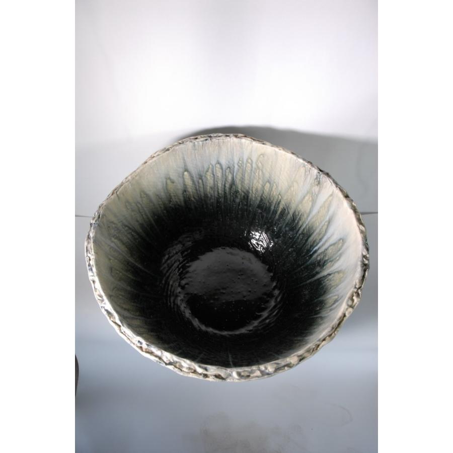 窯変流し水鉢 20号 （信楽焼・陶器・水鉢・メダカ鉢・めだか鉢・金魚鉢