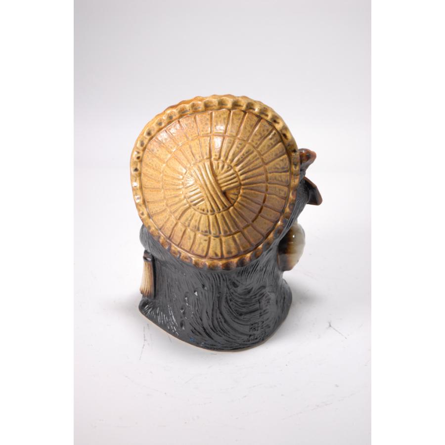 開運狸 8号（信楽焼 陶器 たぬき タヌキ 置物 B082-06） : 風の水琴