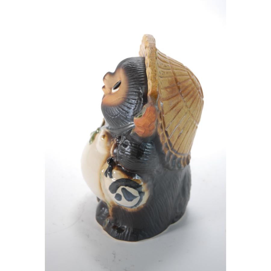 福狸 7号（信楽焼 陶器 たぬき タヌキ 置物 B083-09） : 風の水琴工房