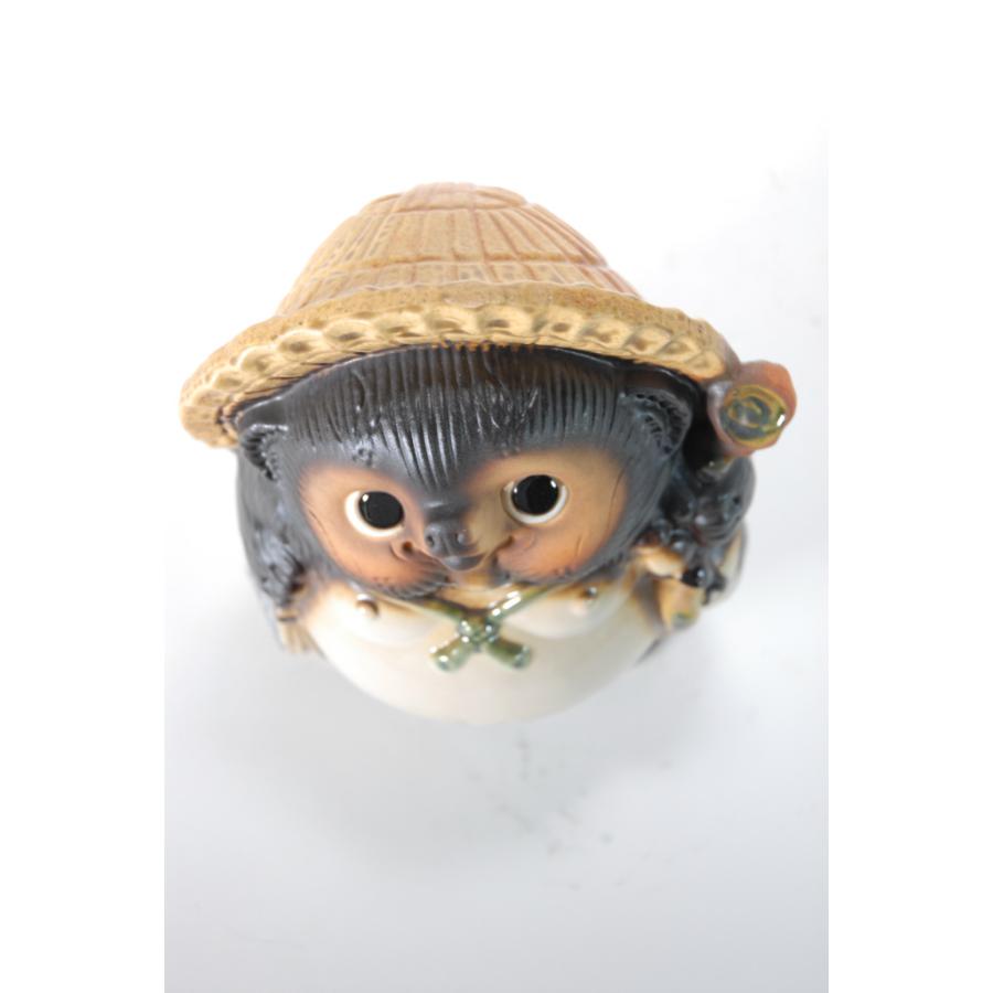 福狸 7号（信楽焼 陶器 たぬき タヌキ 置物 B083-09） : 風の水琴工房