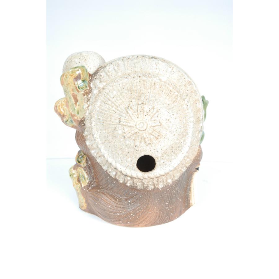 専用　信楽タヌキ置物 信楽焼 たぬき 置物 高さ26cm 陶器 8号開運狸 ta-0319 - メルカリ
