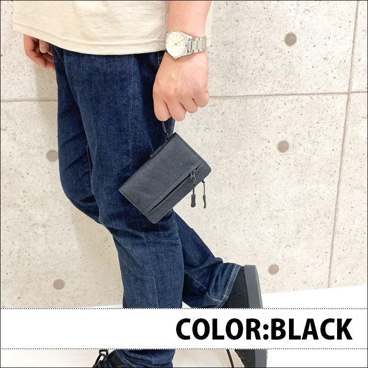 超美品の 二つ折り財布 メンズ 撥水 おしゃれ ブランド ロゴ 黒 カラビナ 小さい ミニウォレット コンパクト スリム 大人 子供 大学生 高校生 中学生 プレゼント ギフト Aynaelda Com