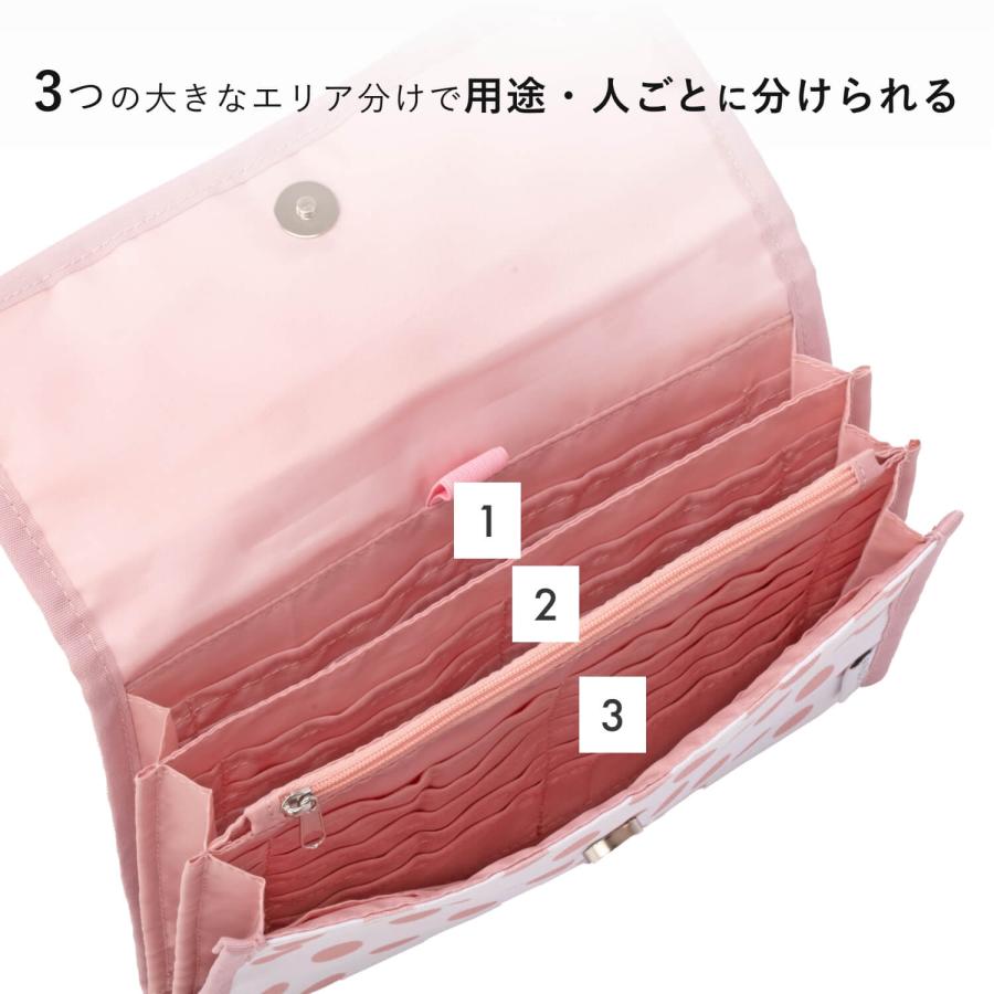 YーStyle ママの欲しいがつまった 母子手帳ケース マルチケース ドット