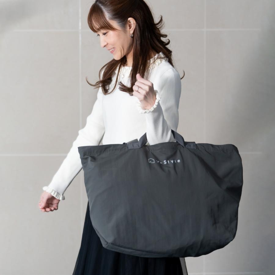 YーStyle Y-Style 折りたためる万能マルシェバッグ 40L キャリーオン