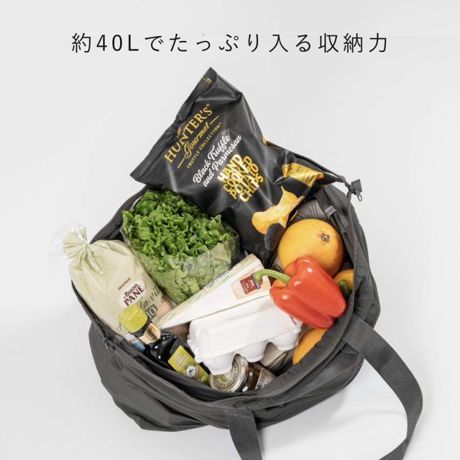 Y-Style 折りたためる万能マルシェバッグ 40L キャリーオンバッグ サブバッグ 大容量 男女兼用 超軽量 コンパクト ショッピングバッグ お土産バッグ エコバッグ | YーStyle | 06