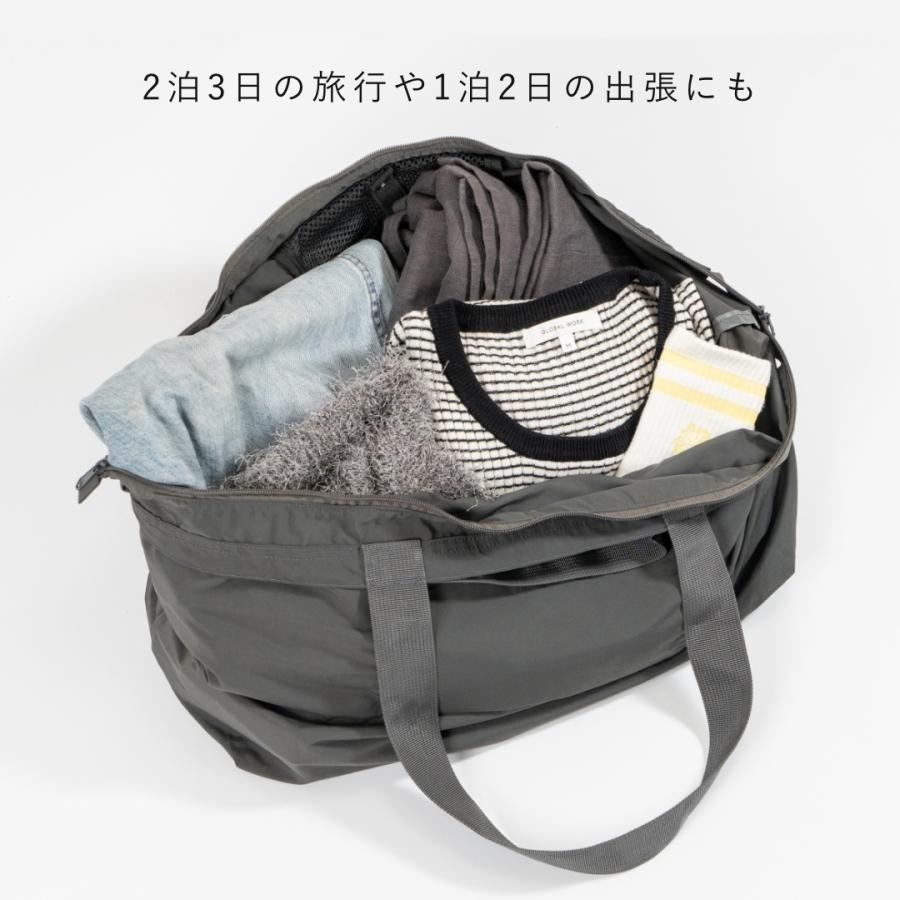 Y-Style 折りたためる万能マルシェバッグ 40L キャリーオンバッグ サブバッグ 大容量 男女兼用 超軽量 コンパクト ショッピングバッグ お土産バッグ エコバッグ | YーStyle | 10