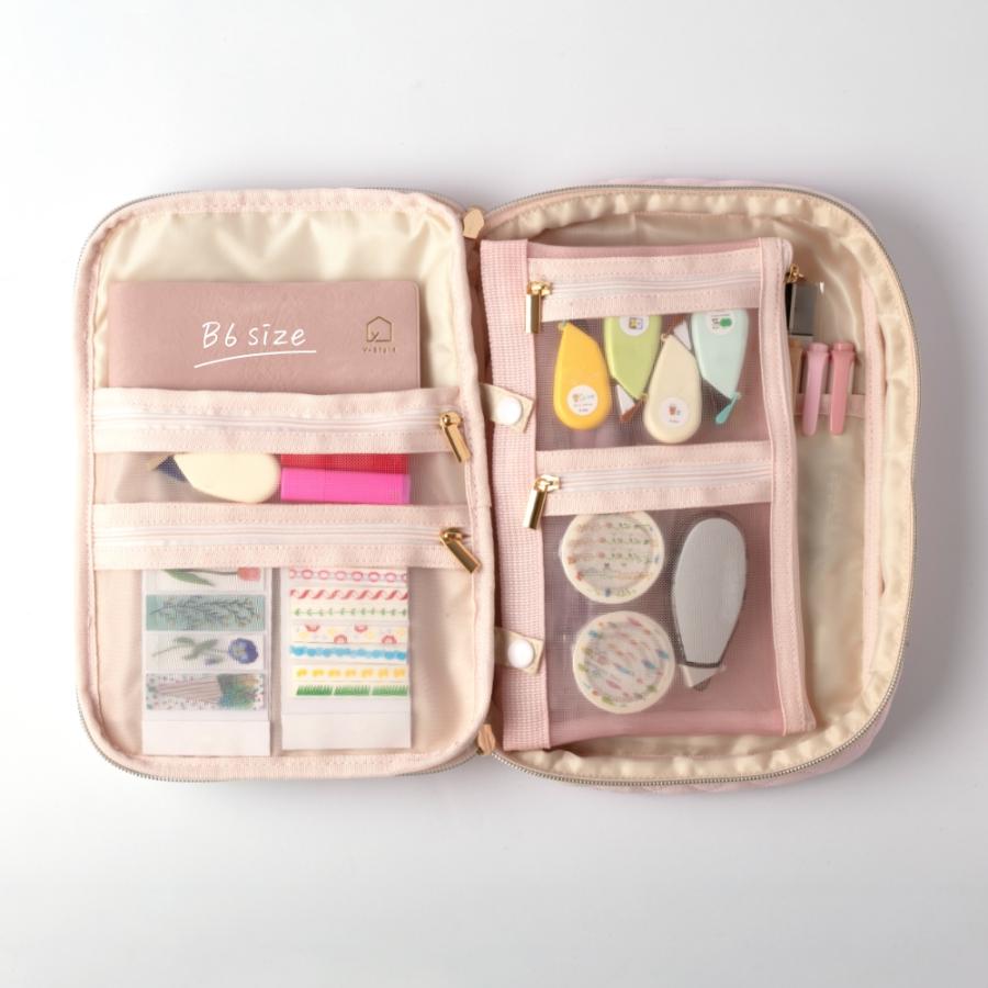 Y-Style 文房具を持ち運ぶ手帳ケース 立つ 文具 文房具 筆箱 ふでばこ ペンケース 収納 複数持ち 2冊持ち かわいい おしゃれ たくさん入る | YーStyle | 08