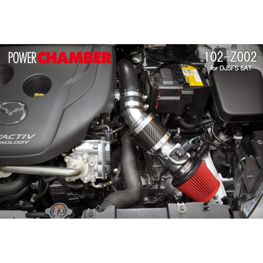 デミオ LDA-DJ5FS / S5-DPTS (6AT車)用 】 零1000 パワーチャンバー