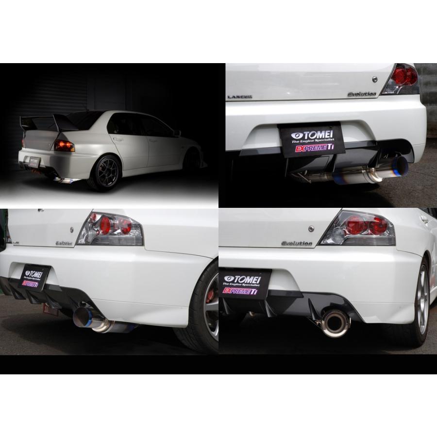 CT9A 三菱ランサー evo 7/8/9 フルチタンマフラー 【公式通販】