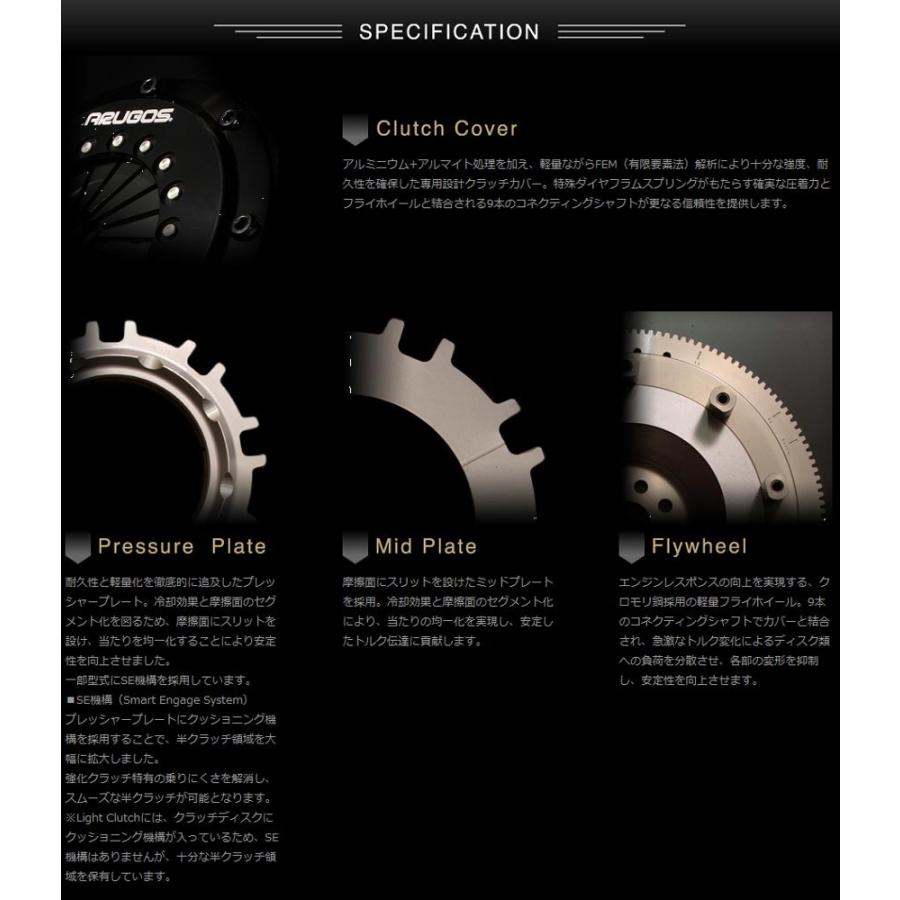 【 ポルシェ 911 / 996 用 】 アルゴス ツインプレート クラッチ 品番： ARS-P659D-PS0101 (Metal) (ARUGOS Clutch System by ORC) 【 ORC)