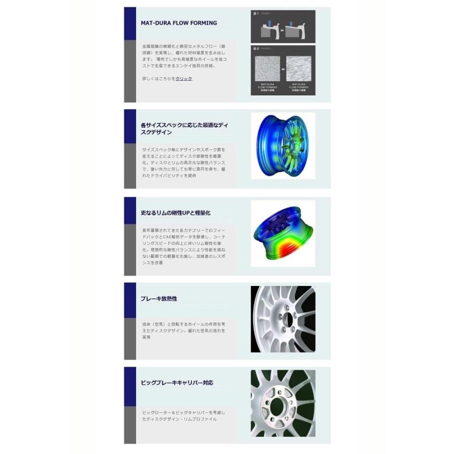 ENKEI RC-T5 16インチ タイヤ ENKEI 【 Sports RC-T5 for TARMAC 】 16インチ 7.0J 5H-114.3 +