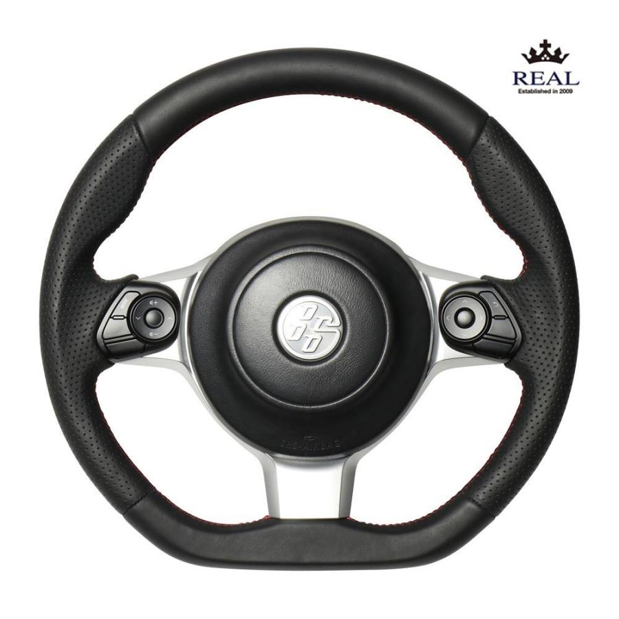 86ステアリング「レアル」 TOYOTA 86 (ハチロク) ZN6 後期用 レアル ステアリング オリジナル