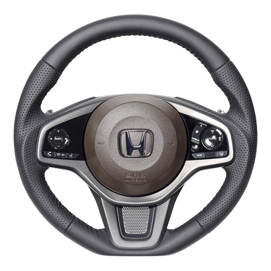 車ステアリング仕切特価品❣️ HONDA N-VAN JJ1, JJ2用 レアル ステアリング オリジナルシリーズ